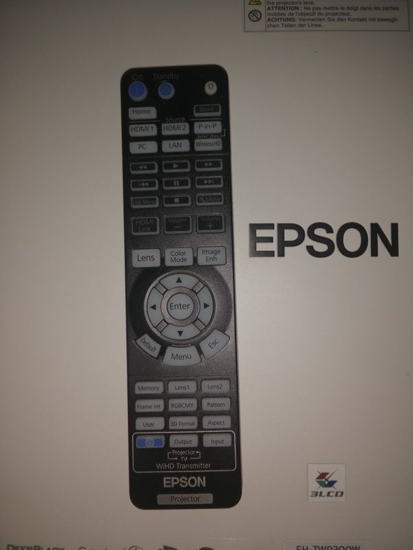 EPSON EH-TW9300 REMOTE